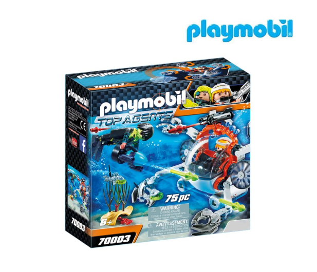 PLAYMOBIL SPY TEAM Łódź podwodna - 539824 - zdjęcie